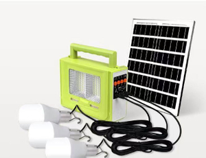 مصباح يدوي يعمل بالطاقة الشمسية متعدد الوظائف / نظام شمسي صغير / محطة طاقة صغيرة